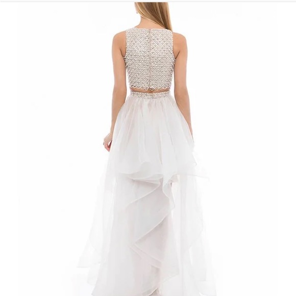 Terani Couture 2 piece beaded ball gown - Picture 3 of 5